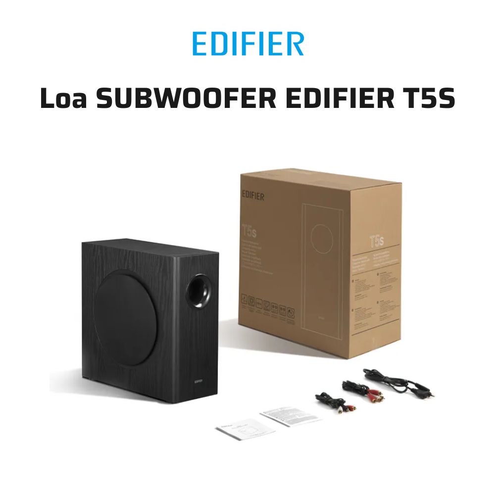 Loa Subwoofer Edifier T5s – Âm Trầm Sâu Lắng