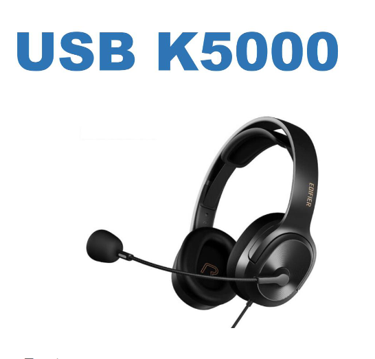 Tai nghe EDIFIER K5000 USB